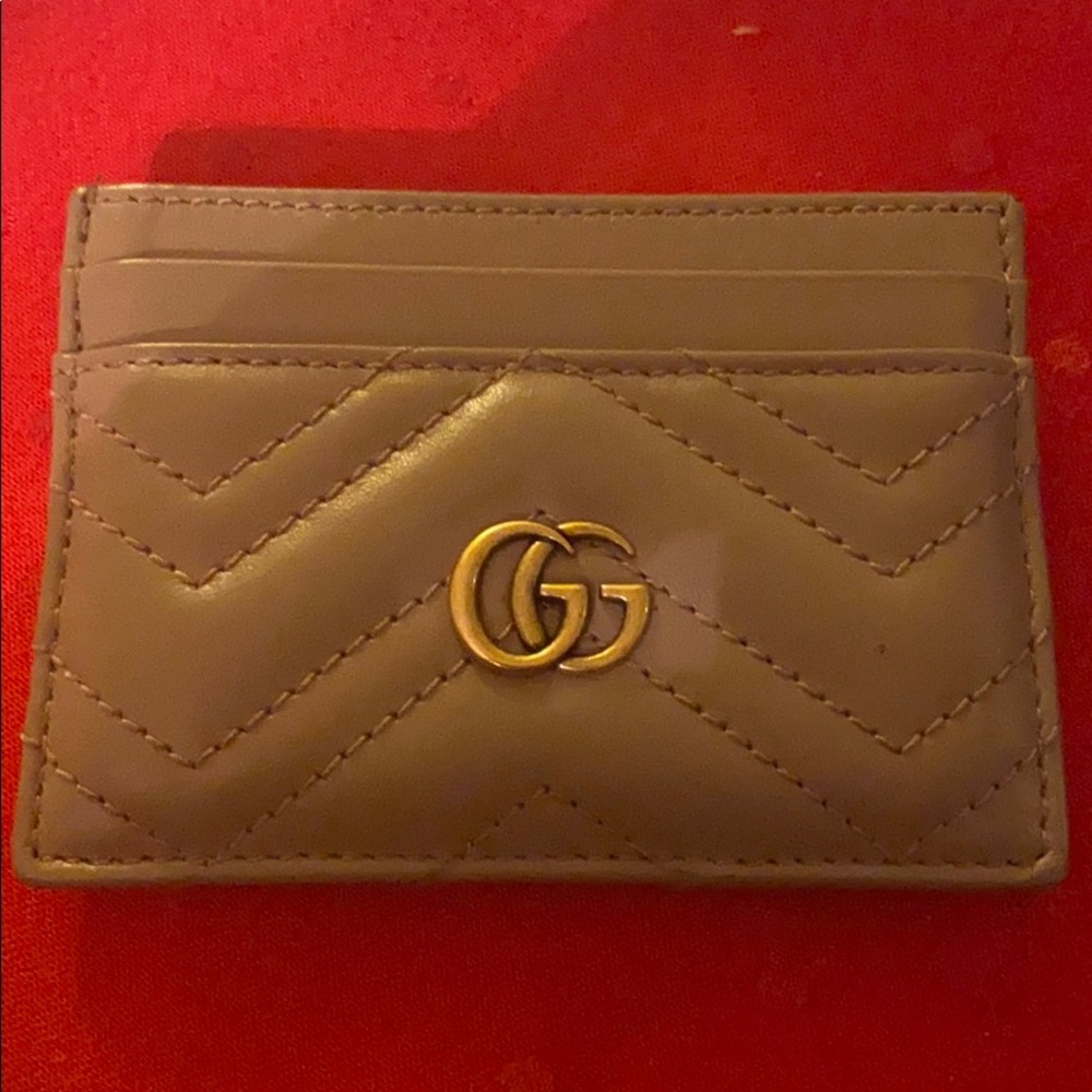 Gently worn Gucci Marmont Card Case